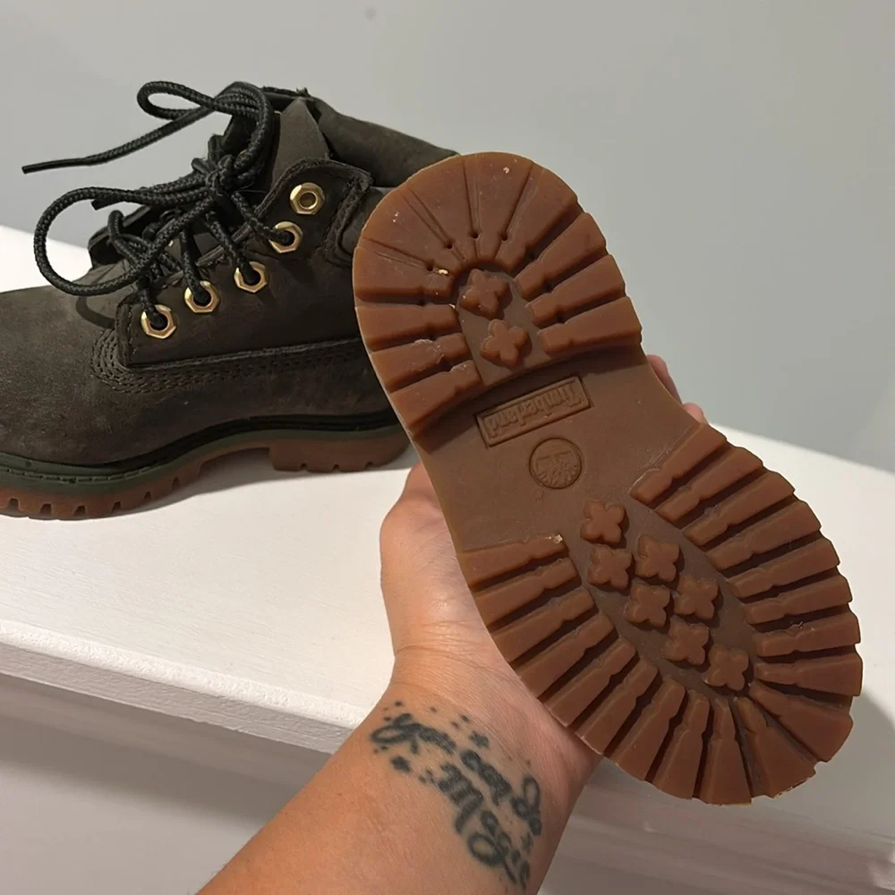 Timberland Kids' Dark Green Boots